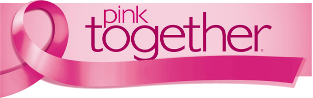 Pink Together Logo Sm - Breast Cancer Month Banner (625x196), Png Download