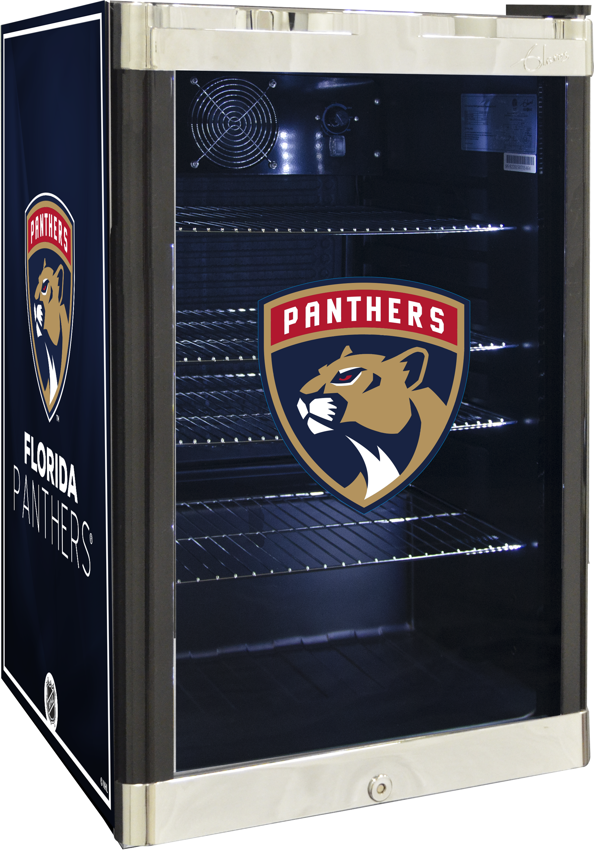 Nhl Refrigerated Beverage Center - Glaros Nhl Refrigerated Beverage Center 4.6 Cu Ft - (2205x2890), Png Download