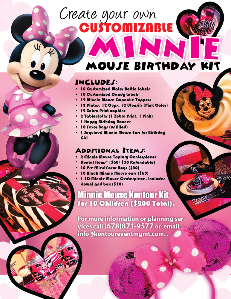 Previous - Card Birthday Value A200 Girls Minnie Mouse-pack Of (773x1000), Png Download