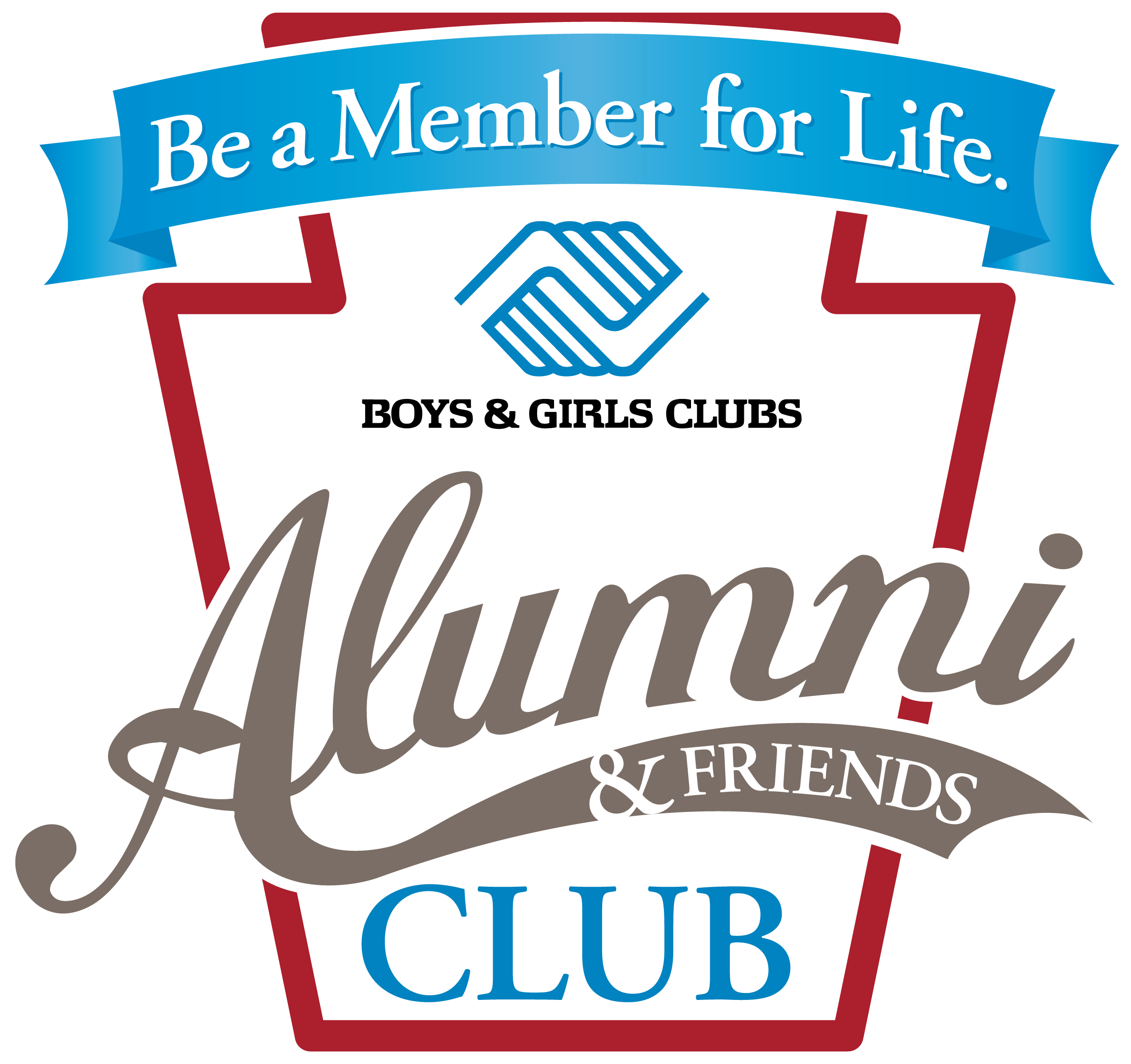 Alumni And Friends Clr - Boys And Girls Club Alumni Logo (2419x2275), Png Download