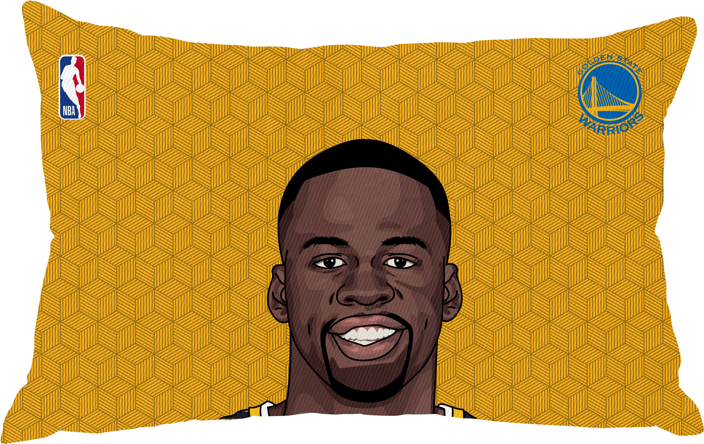 Draymond Green Pillow Case Face - Nba Finals (3000x2400), Png Download