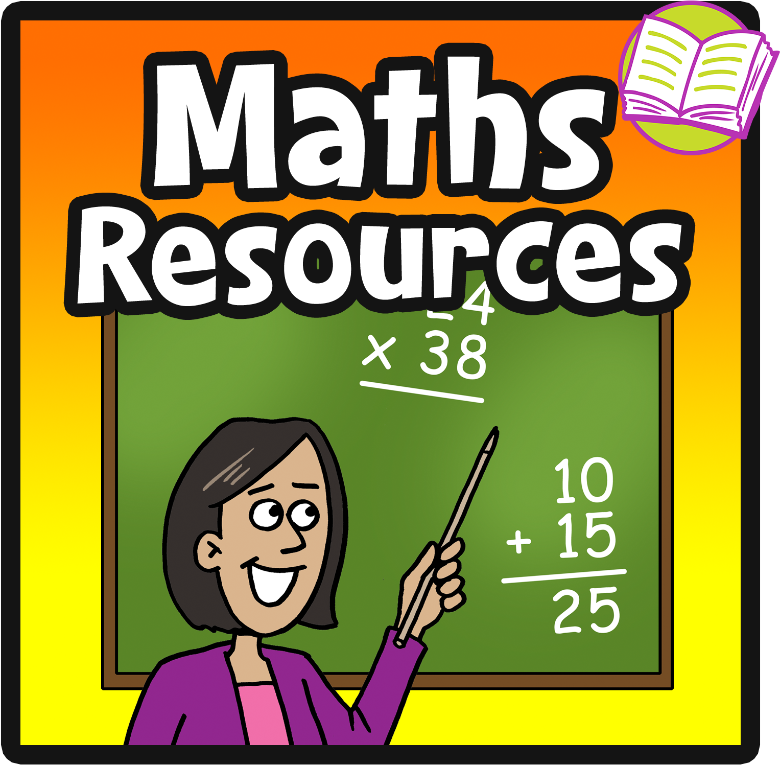 Resources Math Teacher Cliparts (1620x1620), Png Download