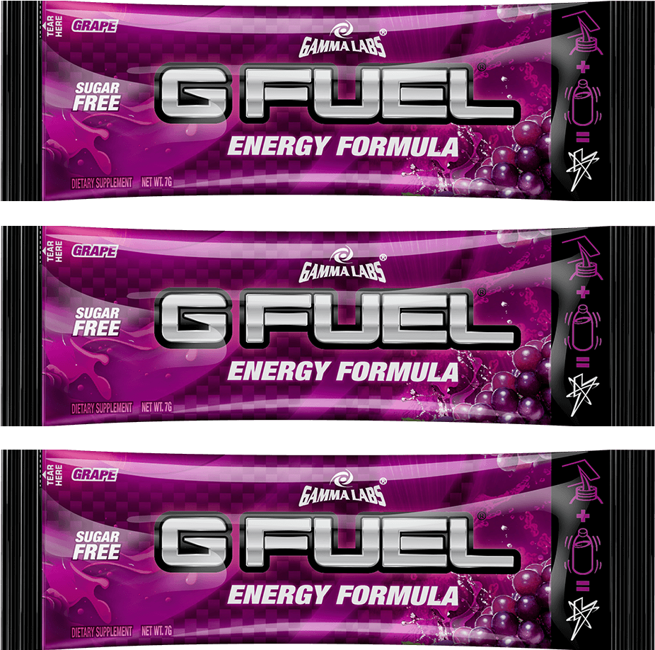 Grape 3 Pack 06f9f134 55ed 47c3 9a9b 7466276cc099 V=1509736953 - Gamma Labs G Fuel Fruit Punch Tub (40 Servings) Elite (1024x1024), Png Download