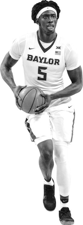 Johnathan Motley - Baylor Bears And Lady Bears (277x749), Png Download