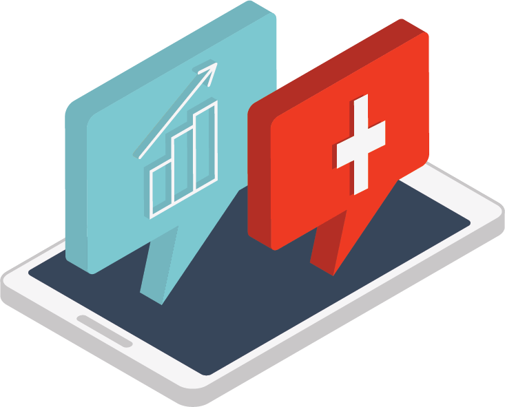 With Healthmap, You Now Have Near Real-time Visibility - Graphic Design (733x591), Png Download