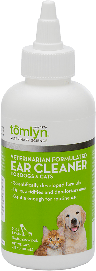 Tomlyn's Veterinarian Formulated Ear Cleaner Is Specially - Tomlyn - Earoxide Ear Cleanser White - 4 Fl. Oz. (118 (1000x1000), Png Download