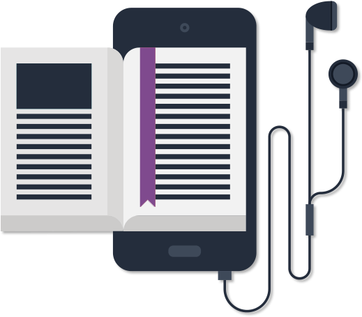 Audio Books - Tablet Computer (532x468), Png Download