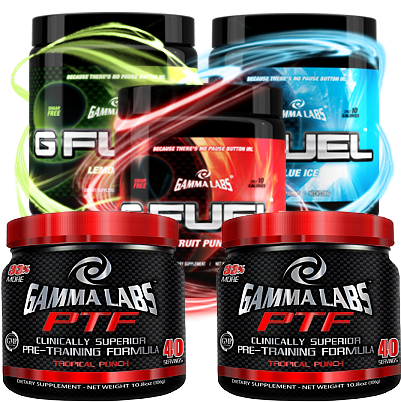 G Fuel Energy Drink Mix - Gamma Labs G Fuel Blue Ice Powder - 9.87 Oz Tub (400x427), Png Download