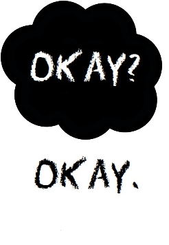 Untitled Drawing By - Okay Okay The Fault In Our Stars Png (1051x362), Png Download