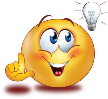 Idea Emoji (384x384), Png Download