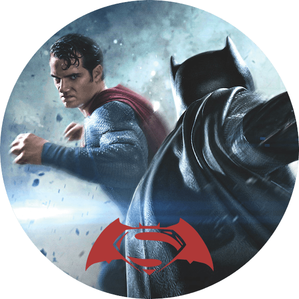 #smartheroes Batman V Superman - Batman Vs Superman Age (588x588), Png Download