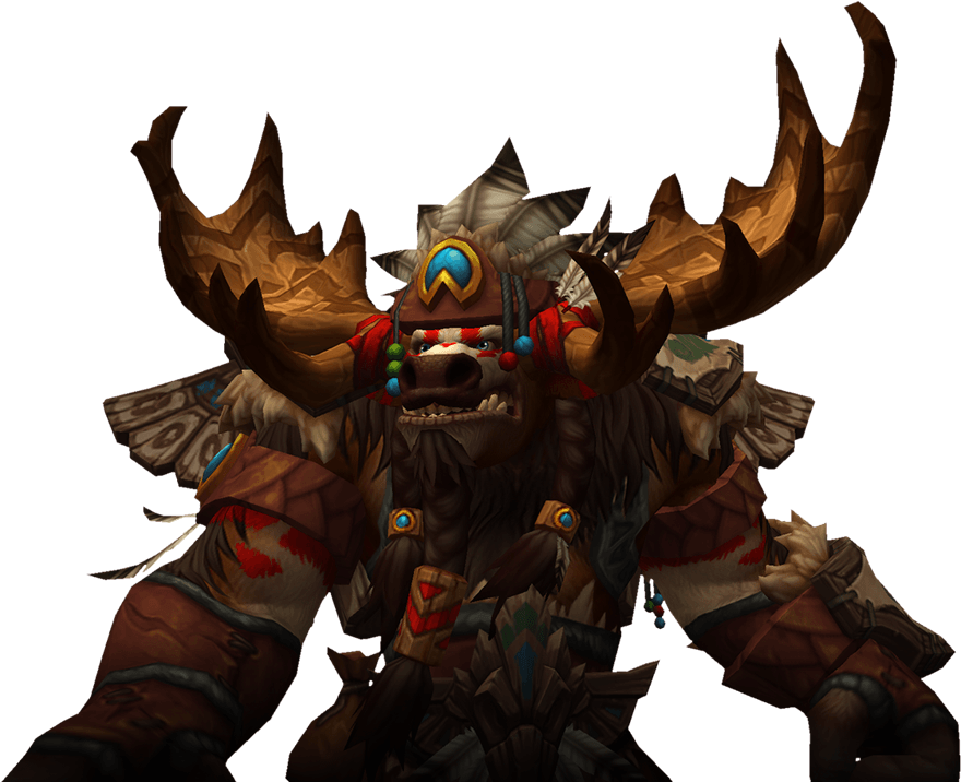 Highmountain Tauren Allied Race - Wow Allied Races Orc (1211x716), Png Download