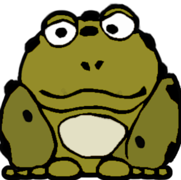 Ugly Frog Clipart (600x598), Png Download