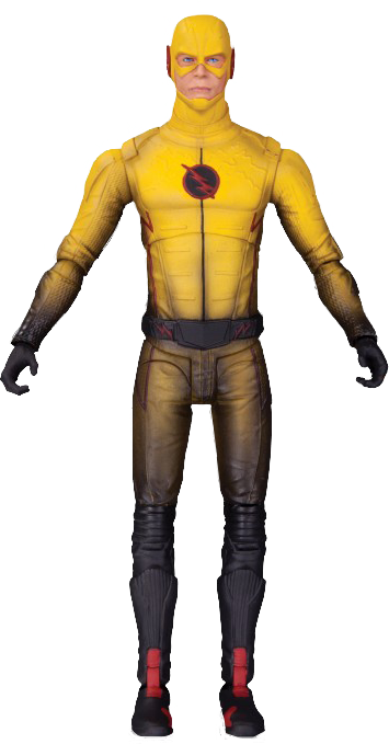 Reverse Flash Tv Figure - Dc Collectibles Reverse Flash Figure (355x679), Png Download