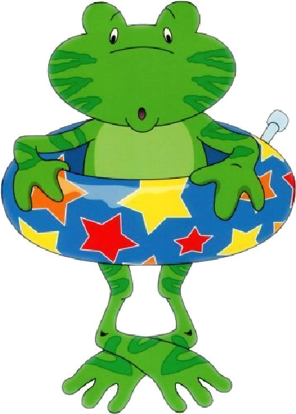 Funny Frog Cartoon Clip Art Images All - Summer Frogs (600x600), Png Download