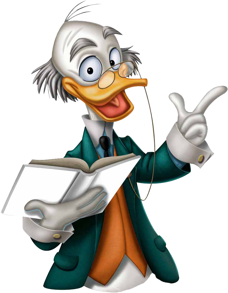 Ludwigvondrake - Professor Ludwig Von Drake (769x1000), Png Download