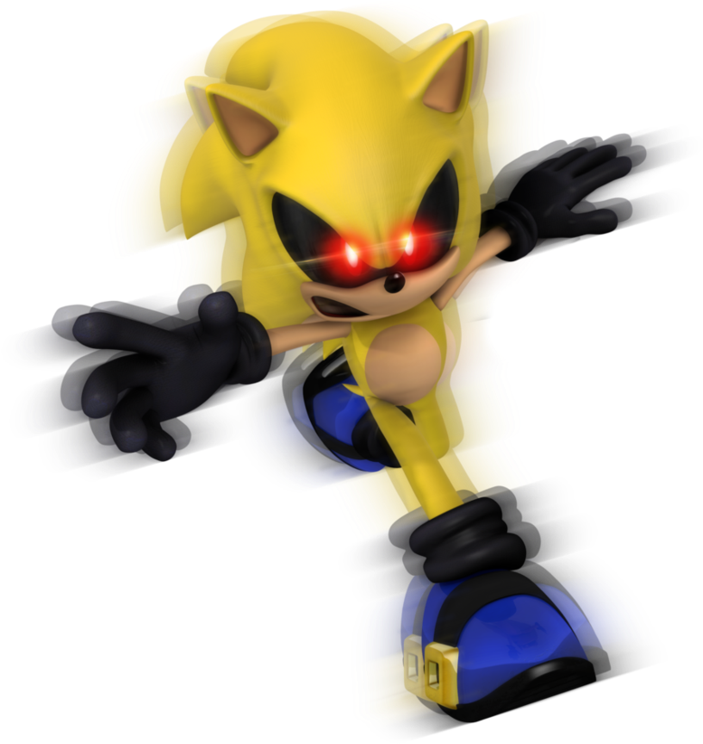 Reverse Flash - Reverse Sonic The Hedgehog (894x894), Png Download