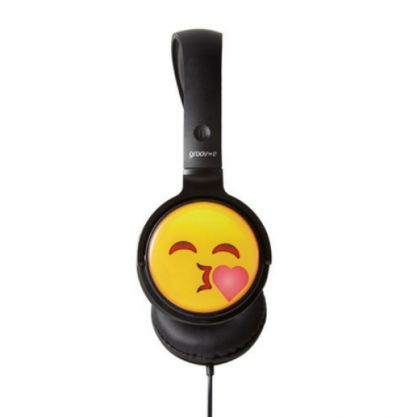 Groov E Earmoji Emoji Kids Dj Style Stereo Headphones - Headphones (600x600), Png Download