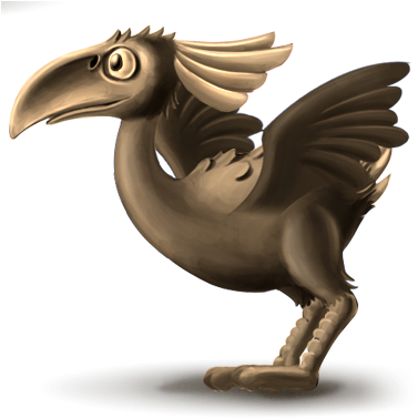 Hornbill (384x385), Png Download