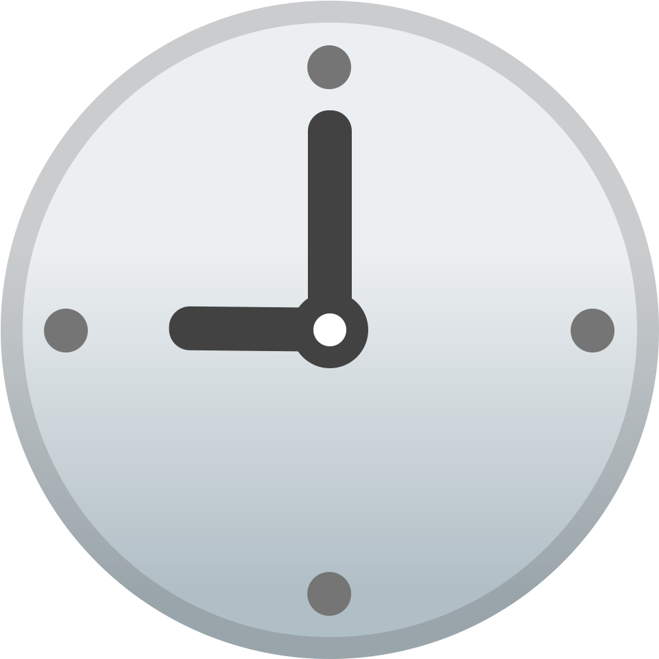Download Svg Download Png - Clock (1024x1024), Png Download