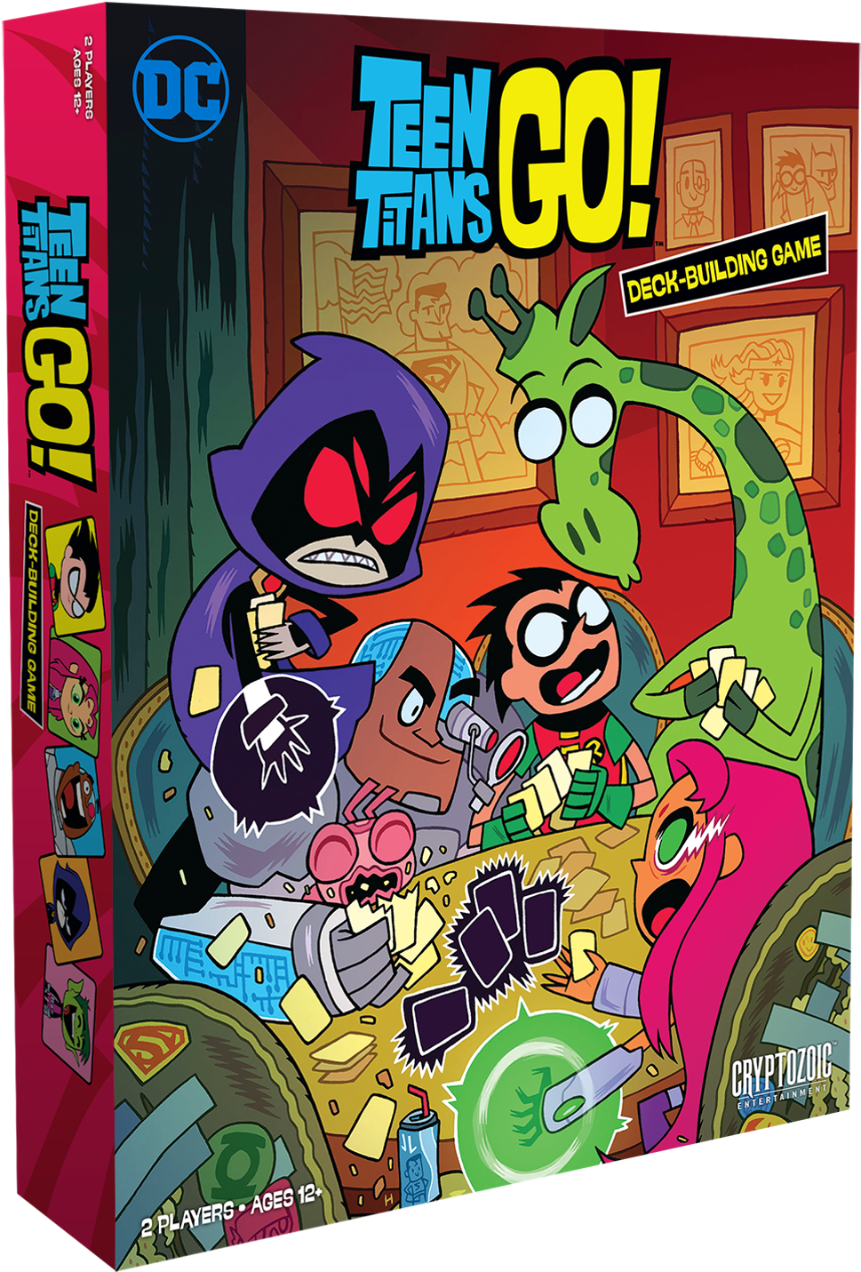 Teen Titans Go Deck-building Game - Teen Titans Go Deck Building Game (1161x1606), Png Download