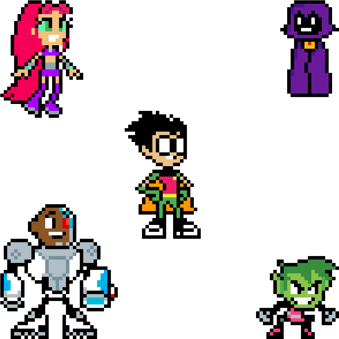 Teen Titans Go - Cartoon (1200x1200), Png Download