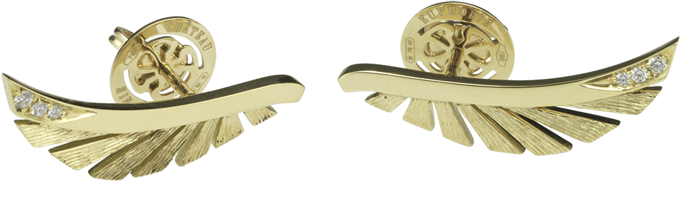 Wings Of Love Earrings - Love (1020x674), Png Download