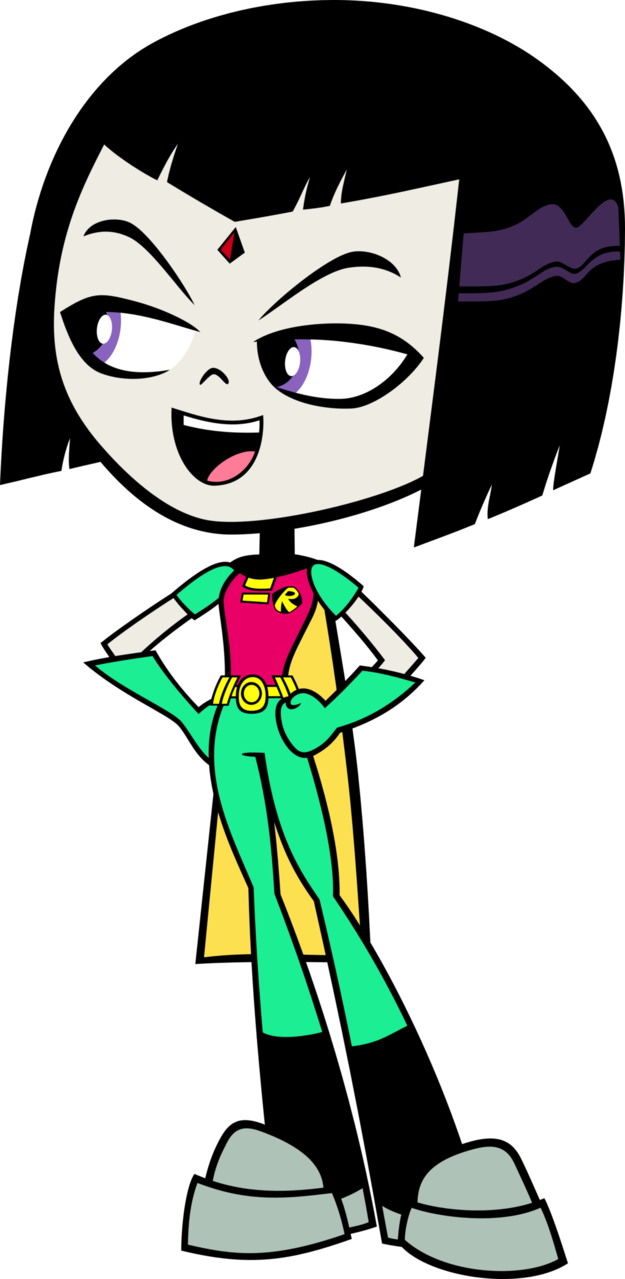 Raven And Robin Images Raven Hd Wallpaper And Background - Teen Titans Go Raven Png (625x1279), Png Download