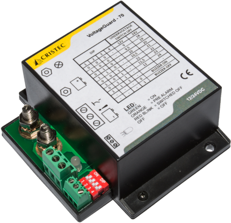 Battery Low Voltage Protection With Voltage Guard - Electric Potential Difference (488x466), Png Download