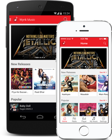 Wynk Music - Wynk Music Mp3 Hindi Songs App (385x480), Png Download