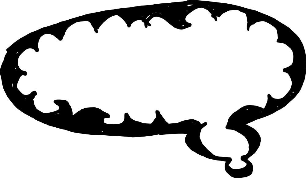 50 Hand Drawn Comic Speech Bubbles Vector - Comics (1000x580), Png Download