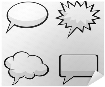 Pop Art Speech Bubble Vector (400x400), Png Download