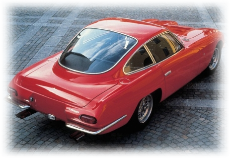 Ciera Julmar Brenda Page F458 Gialla Cabrio Chevy Rat - Lamborghini 350 Gt (463x318), Png Download