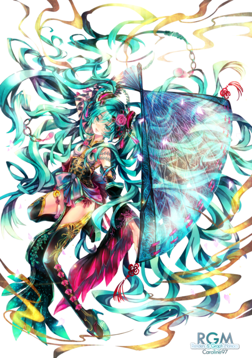 Beaux Dessins ♀ - Hatsune Miku Art Render (500x710), Png Download