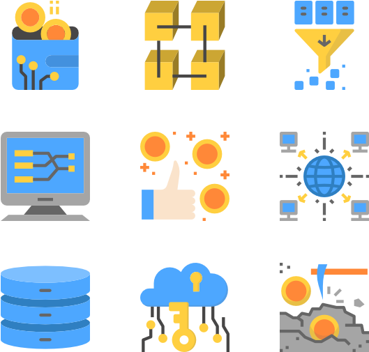 Cryptocurrency - Cryptocurrency Icons Png (600x564), Png Download