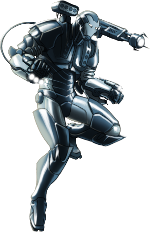 War Machine Classic Ios - Marvel War Machine Classic (305x469), Png Download