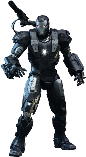 Hot Toys Iron Man 2, War Machine, Diecast - Hot Toys Iron Man 2 War Machine 1:6th Scale Figure (519x519), Png Download