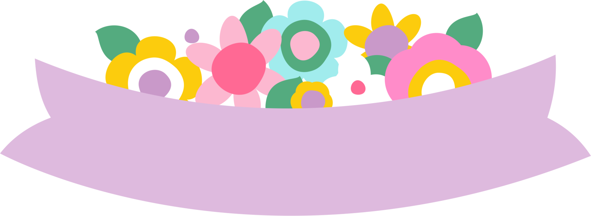 Label, Printables, Stickers, Colorful Flowers, Clip - 4shared Nuvem Png (1920x702), Png Download