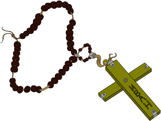 Ivan The Terrible's Rosary - Christian Cross (800x600), Png Download