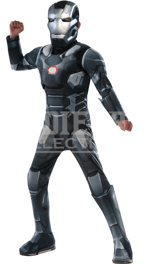 Kids Marvel Civil War Deluxe War Machine Costume - War Machine Costume For Kids (850x850), Png Download