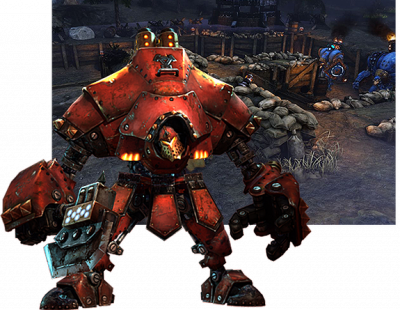 The Spearhead Of The Warmachine Fighting Force Is The - Warmachine Warjacks (400x310), Png Download