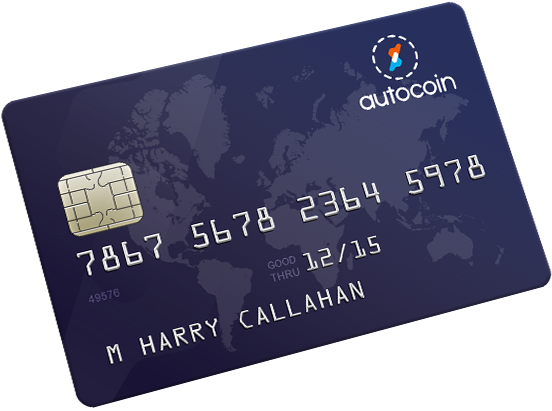 Autocoin Cryptocurrency - Credit Card 5978 (648x460), Png Download