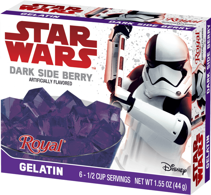 Royal Star Wars Dark Side Berry Gelatin - Star Wars (750x708), Png Download