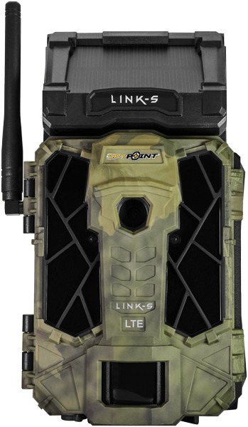 Link-s Connected To Your Passion - Spypoint Link-s Solar Cellular Trail Camera (spypoint) (349x600), Png Download