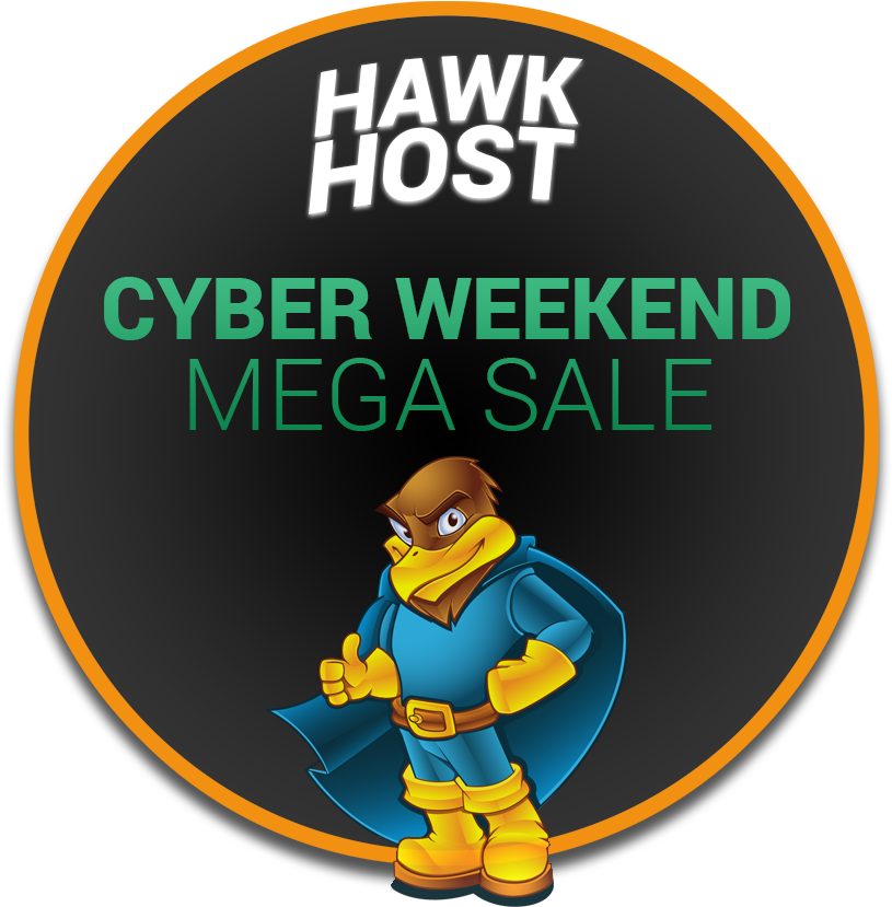 Hawk Host Cyber Monday - Hawkhost (900x900), Png Download