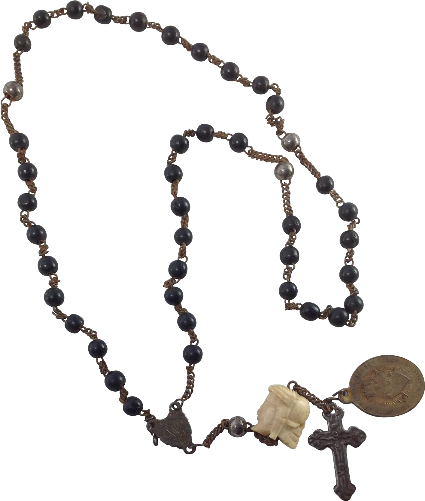 This Charming Paternoster Or Small Rosary Features - Food (1667x1667), Png Download