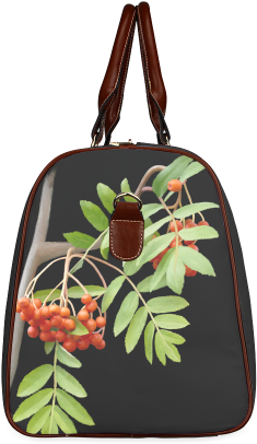 Rowan Tree Watercolor Waterproof Travel Bag/small - Garment Bag (500x500), Png Download