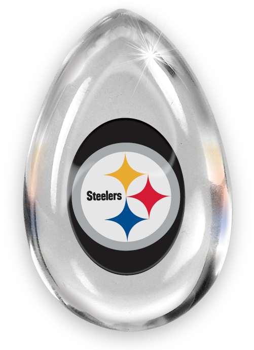 Pittsburgh Steelers Lucky Cheering Stone $8 - Pittsburgh Steelers (500x703), Png Download