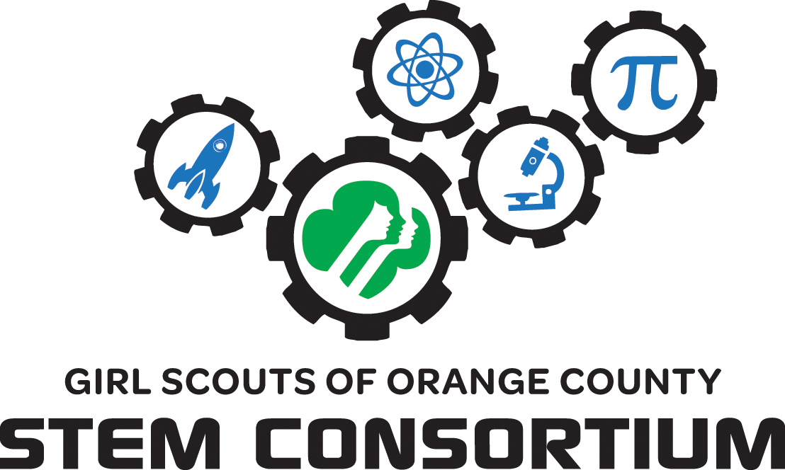 Leading Oc Companies And Girl Scouts Join Forces To - Girl Scouts Stem Logo (1108x664), Png Download