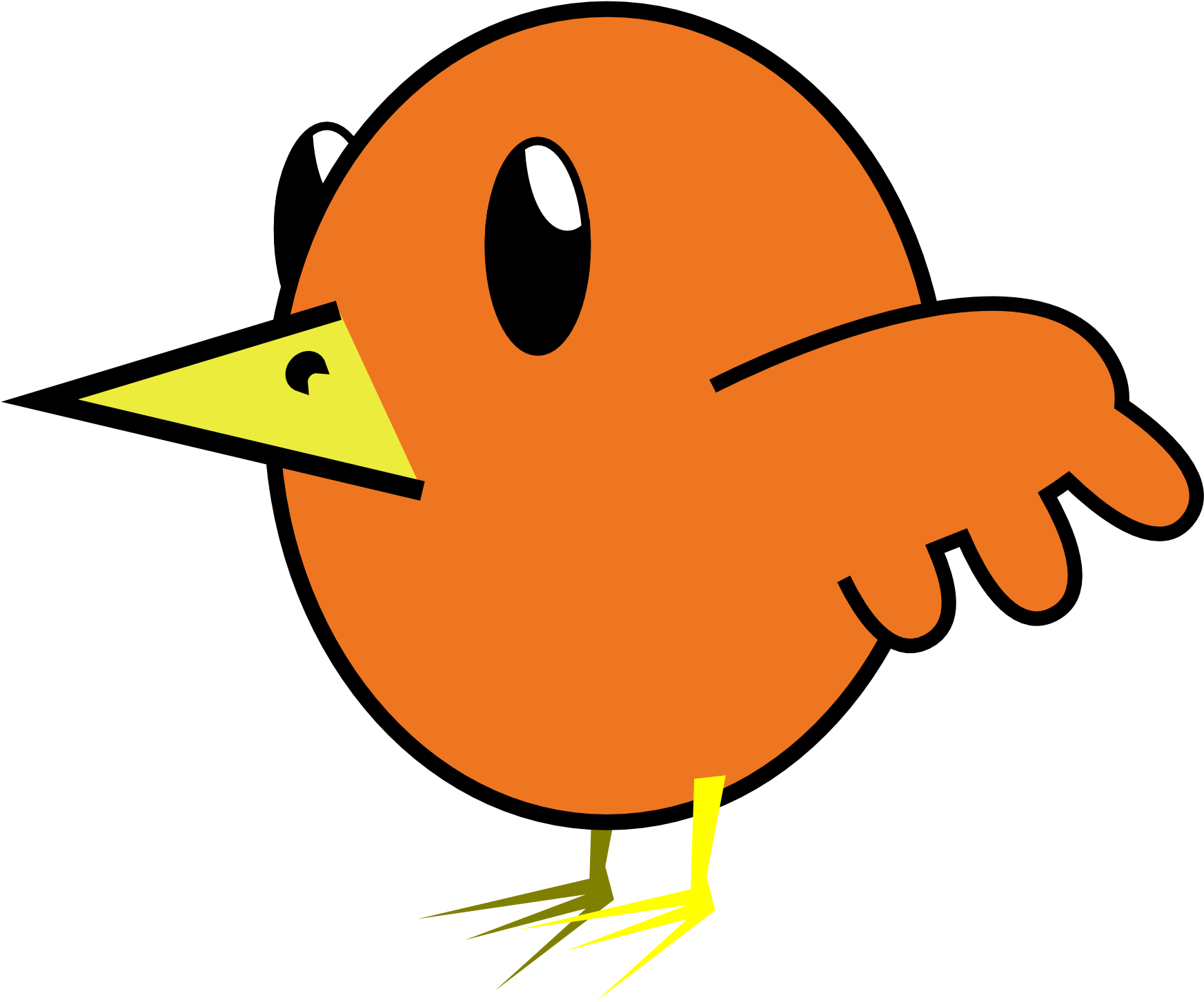 Download Twitter Bird Tweet Tweet 11 1969px 114 - Green Bird Cartoon PNG  Image with No Background 